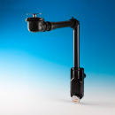 1/14" Raumsparsiphon incl. Ablaufventil, schwarz, black